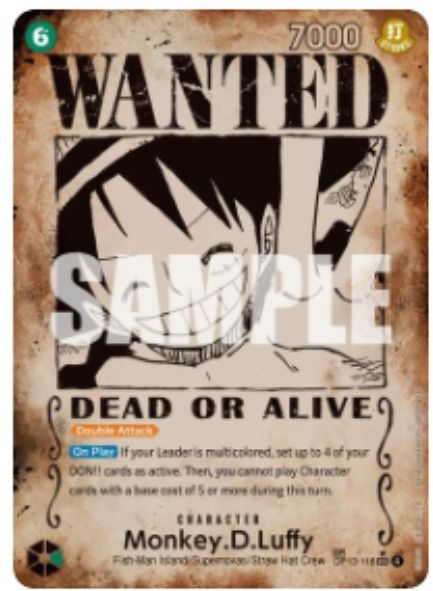 One Piece 13-Card Booster Pack obraz 4